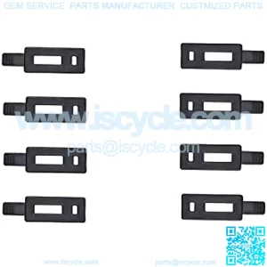 Feather butterfly Replace Yamaha G1, G2, G8, G9, G11 Golf Cart Air Cleaner Hooks ??Quantity: 8 latch/Color: Black??