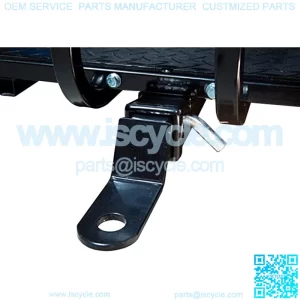 Golf CART Trailer Hitch, FITS ON Backseat FOOTREST- Club CAR, EZGO, Yamaha