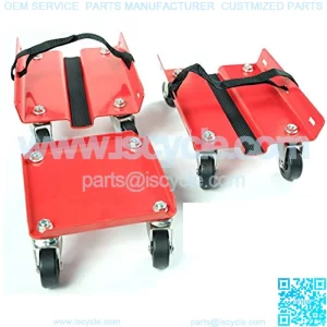 KF2011 Snowmobile Dolly Set Max Supporting 1500Lbs with Heavy Duty Straps Firmly Attaching on Skis
