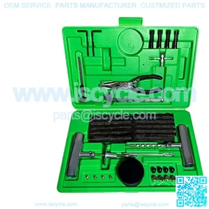 Tire Plug Kit (86-Piece) Repair Punctures & Fix Flats with Ease - Heavy Duty Flat Tire Puncture Repair Kit for Car, Motorcycle, ATV, UTV, RV, Trailer, Tractor, Jeep, Etc.