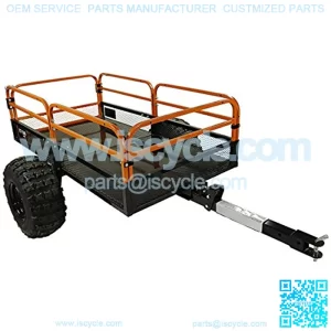ATV/UTV Heavy Duty Utility Cart Cargo Trailer 1500lb Capacity 15 cu. ft.