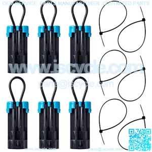 6PCS Seat Belt Bypass, RZR Ranger Harness Override for RZR 570-1000 XP, Compatible with Polaris Ranger RZR, and Can Am Defender Maverick Commander