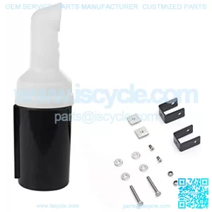 Golf Cart No Drilling Sand Bottle for EZGO Club Car Yamaha, Divot Filler Sand Bottle Assembly with Rattle Proof Holder for Golf Carts