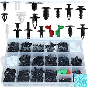 Auto Clips Car Body Retainer Assortment Clips Automotive Specialty ToolsCar Trim Fasteners Clips Tailgate Handle Rod Clip Push Rivets Plastic 19 Most Popular Sizes 425PCS Car Push Pins