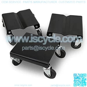 3-Pieces Snowmobile Dolly Set Snow Mobile Moving Rollers Dollies Movers with Caster Wheels, 1500 LBS Capacity