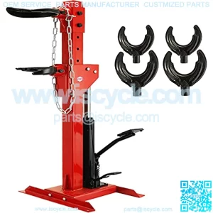 3 Ton Capacity Auto Strut Coil Spring Compressor Tool 6600LB Strut Compressor with 4 Snap Joints Air Hydraulic Tool for Car Repairing and Strut Spring Removing (3 Ton Capacity)