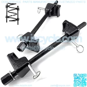 Coil Spring Compressor, Strut Spring Compression Tool Kit for Automotive, ATV, UTV or Heavy Duty Truck, Adapted to 1/2" Drive or 13/16" Socket, 2pcs in 11.5??