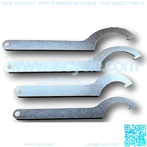 Steel Spanner Wrenches 4Pc Coilover Shock Adjustment Tool Coil Over Wrench Kit