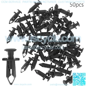 Plastic Fender Clips Body Rivets Replacement for Honda Rancher Foreman Rubicon Rincon TRX680 TRX650 (50-Pack)