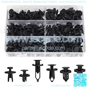 102pcs 6.3mm 8mm 9mm 10mm Bumper Push Fasteners Rivet Clips Expansion Screws Replacement Kit