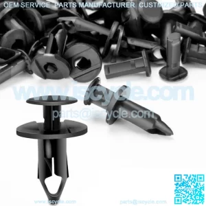 100x 8mm Fender Clips Body Rivets Push Pin for ATV HONDA TRX300EX 450R Rancher (For: John Deere Gator CS)