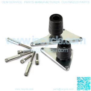 POM And Billet Aluminum Alloy Frame Crash Protectors For Motorcycle
