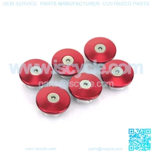 Aluminum Electric Motorcycle Frame Hole Plug Kits For SOCO