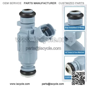 Fuel Injector No.35310-38010-D for Hyundai Sonata 1999-2004 Base 2.4L Blue 1 Pc