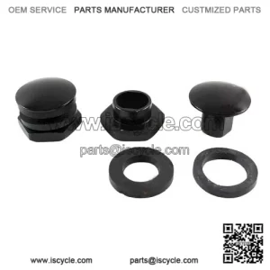 Honda rear window support rod plug # black