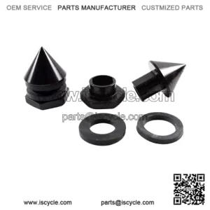 Honda rear window support rod plug (pointed head) # black
