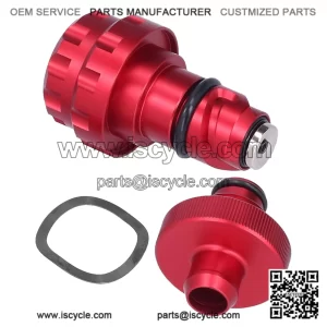 15-21 F150 oil drain # red