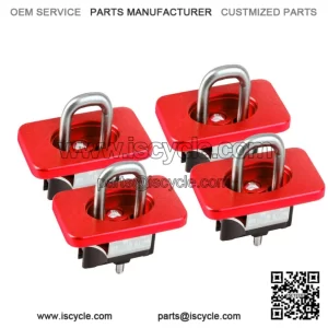 95-18 Dodge RAM Lock 4 Pack #Red