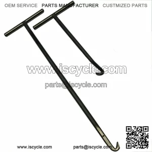 NEW 2-PCS EXHAUST SPRING PULLER SET UNIVERSAL 2 STROKE ATV UTV HANDLE HOOK TOOL