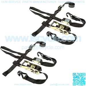 Rage Powersports Black Widow ATV-WHL-TIE-2 ATV UTV Wheel Tie-Down Straps (Pack of-2)