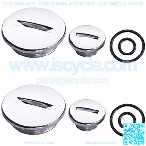 Two Set Of Quad Engine Stator Side Cover Caps W/Seals 50cc 70cc 90cc 110cc 125 cc Fit for ATV BMS Roketa SunL Coolster By