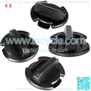 4Pcs Floor Drain Plug Twist Trap Seal for 2014-2018 Polaris RZR 1000 900 XP Turbo Models