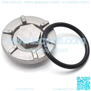 Oil Drain Plug Oring OEM 4HC-15351-00-00 for Yamaha Warrior Raptor 350 Wolverine Big Bear 350 400,Grizzly 400 450 600,YFM350 YFM350X,Kodiak 400 450