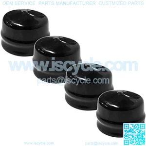 4 Pack 532104757 Rubber Wheel Axle Hub Caps for / 532175039, 104757X, 104757X428