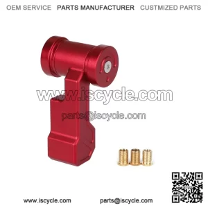 Universal aircraft gear knob short #red