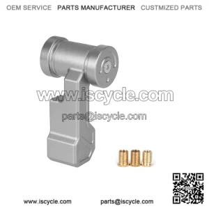 Universal aircraft gear knob short #silver