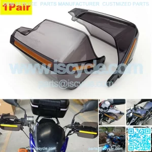22mm 7/8'' ATV Motorcycle Handle Bar Hand Guard Protector Wind Deflector Shield