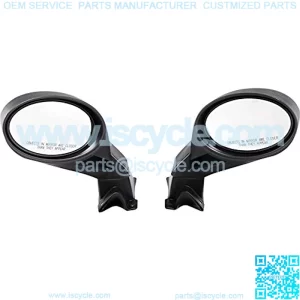 Polaris Snowmobiles PRO-Ride Hood Mount Snowmobile Mirrors - Black