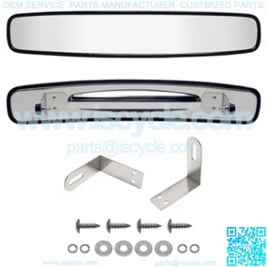 17" Wide Convex Mirror for Golf Cart