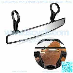 UTV 1.75" Rear View Center Convex Mirror For Polaris RZR 800 900 XP 1000 Yamaha (For: John Deere Gator CS)