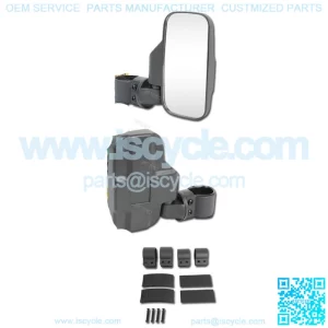 UTV Rear View Mirrors 1.75"- 2" Roll Bar For John Deere Gator CS CX HPX RSX 850i (For: John Deere Gator CS)