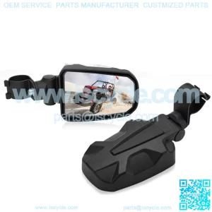 UTV Rear View Side Mirrors Convex For 1.75" Polaris RZR 570/800 /900 S /1000 XP (For: John Deere Gator CS)