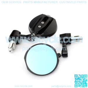 CNC Machining Adjusting Round Motorcycle Bar End Mirrors