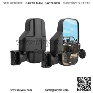 1.75"-2" UTV Rear View Side Mirror For Polaris RZR PRO XP CFMOTO ZFORCE Kawasaki