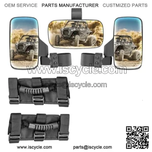 UTV Side View Rear Center Mirrors Set For CFMOTO ZFORCE 500 800 950 1000