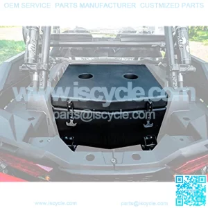Heavy Duty Insulated Rear Cooler/Cargo Box for Polaris RZR XP Turbo / 4 Turbo (2016+) - Sealed Lid Keeps Ice In & Mud Out!