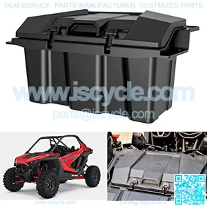 UTV Cargo Box for RZR PRO, Forward Poly Water Resistant 73 QT Forward Cargo Storage Box for Polaris RZR PRO XP LE 4 2020-2021 Accessories, Replacement #2883751