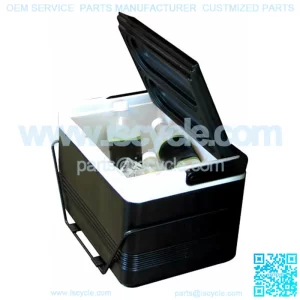 Golf Cart Cooler - 9qt Black Igloo Cooler (Fits Twelve 12oz Cans) - Fits , Yamaha,