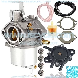 FE290 Carburetor+Fuel Pump for Golf Cart Club Car DS & Precedent Turf Carryall FE290 Engines Carb 1018056-01 101805601 1019056-01 101905601 1016438 1016439 1016440 1016441 1016478 17561,1998-UP Carbur