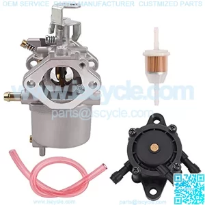 FE350 Carburetor for Golf Cart DS Turf Carryall Precedent 1998-Up Club Car Precedent 1996-2018 carb 1019059-1 1016441 1016438 1018059-01 1035245-01 with Fuel Pump Filter