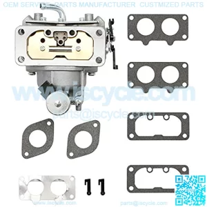Carburetor with Gaskets for Kawasaki FH641V FH661V FH721V FX850V 22 HP Engine Carb Replaces# 15004-1010, 15004-7024, 15004-0757, 15004-1005