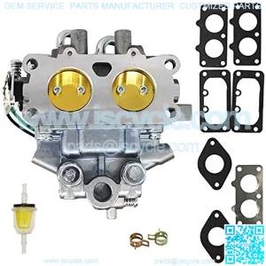 Carburetor Assy with Gaskets for Kawasaki 15003-7074 FH721V-AS20/21/22/23/24/25/26/27/28 FH721V 4-Cycle Carb