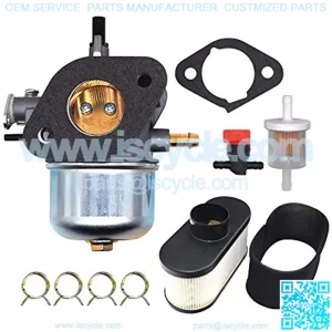 15004-0823 Carburetor Compatible with Kawasaki 15004-7070 15004-0820 FH541V FS541V FS481V FH430V Engine,with Air Filter Kit 11013-7047