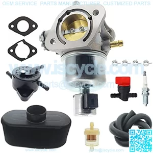 11013-0752 Air Filter, 49040-7008 Fuel Pump & 15004-0985 Carburetor for Kawasaki 15004-0829 Fits Specific FR691V FS691V Engine Tune Up Kit,5% coupon applied at checkout,with coupon