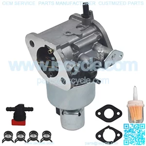 15004-7060 Carburetor Fits for Kawasaki FH580V 19Hp replacement for John Deere 235 Engine Replace 15003-7100 15003-7081 with Gaskets Fuel Filter