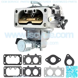 Carburetor with Gasket Compatible with Kawasaki Nikki FH661V FH641V 22HP Replaces some FH680V,15004-0760,150041008,15004-1008,15004-0763,15004-7024,15004-1010